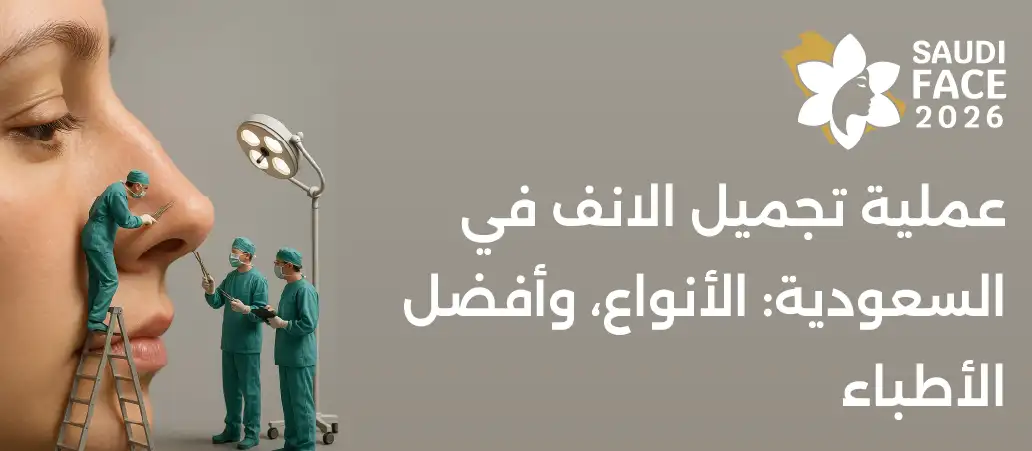 عملية تجميل الانف في السعودية: الأنواع، وأفضل الأطباء