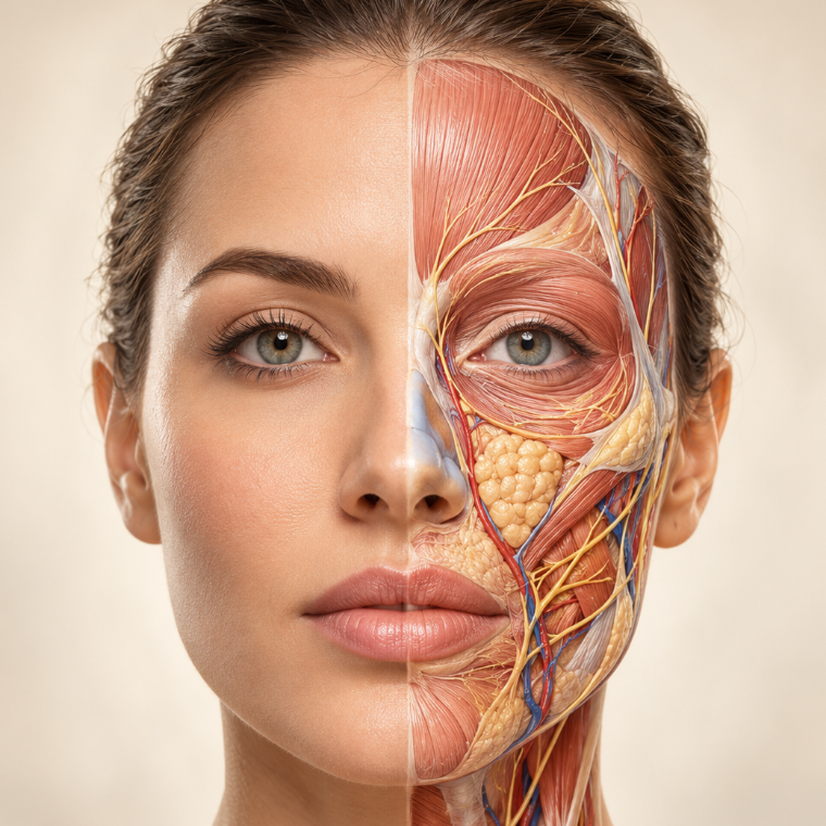 Facelift and neck anatomy